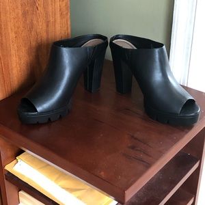 Nine West Open Toe Bootie